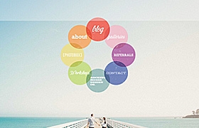 網站建設之他和她攝影機構設計