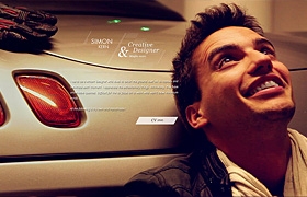 網站建設之Simon Kern設計